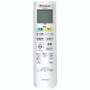 【中古】DAIKIN エアコンリモコン ARC478A33