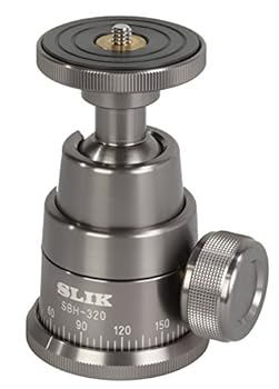 【中古】SLIK 雲台 SBH-320 GM 自由雲台型 ガンメタリック 200780