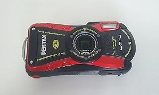 【中古】PENTAX 雨合羽デジタル写真機 PENTAX WG-10 赤いこと 1糎マクロ命令 マクロ命令照明ランプ嘱する PENTAX WG-10RD 12653 その他-TV・オーディオ・カメラ