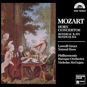 【中古】(未使用･未開封品)Mozart;Horn Concertos [audioCD] Mcgegan