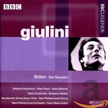 【中古】(未使用･未開封品)Britten: War Requiem / Giulini, New Philharmonia Orchestra [CD] Hans Wilbrink