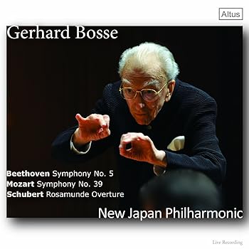 【中古】(未使用･未開封品)ベートーヴェン:交響曲第5番「運命」 他 (Beethoven: Symphony No.5, Mozart: Symphony No.39, Schubert: Rosamunde Overture / Gerhard Bosse,