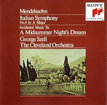 【中古】メンデルスゾーン：交響曲第4番「イタリア」、劇音楽「夏の夜の夢」＆序曲「フィンガルの洞窟」（期間生産限定盤） [CD] ジョージ・セル