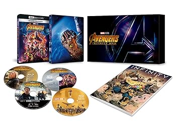 【中古】アベンジャーズ/インフィニティ・ウォー 4K UHD MovieNEXプレミアムBOX(数量限定) [4K ULTRA HD + 3D + Blu-ray + デジタルコピー+MovieNEXワー
