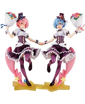 【中古】(非常に良い)KDcolle Re：ゼロから始める異世界生活 ラム＆レム 生誕祭Ver. コンプリートセット 1/7 完成品フィギュア (GOODSMILE ONLINE SHOP限定) 28,621円
