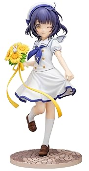 【中古】(未使用･未開封品)PLUM ご注文はうさぎですか?? マヤ Summer Uniform 1/7スケール PVC製 塗装済み 完成品 フィギュア 再販 PF182