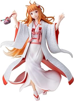 【中古】(未使用・未開封品)CAworks 『狼と香辛料』 ホロ 白無垢ver. 1/7スケール プラスチック製 塗装済み完成品フィギュア