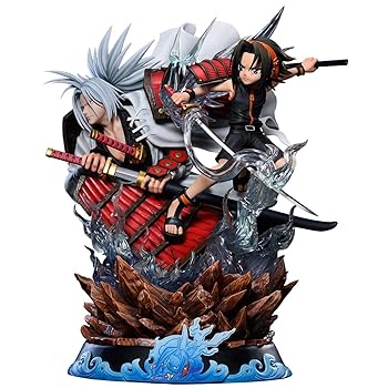 【中古】(未使用･未開封品)スタースペース SHAMAN KING ワンダースタチュー 全高約460mm ノンスケール ポリストーン製 塗装済み 完成品 フィギュア