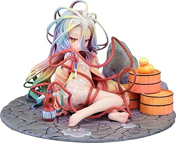 【中古】ファット・カンパニー(Phat Company) ノーゲーム ノーライフ 白 温泉Ver. 1/7スケール プラスチック製 塗装済み完成品フィギュア