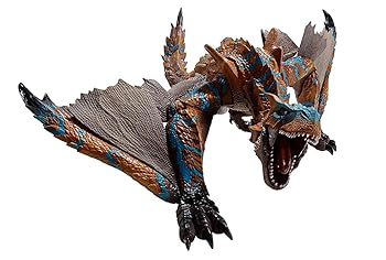 【中古】(未使用･未開封品)TAMASHII NATIONS S.H.モンスターアーツ モンスターハンターライズ ティガレックス 約300mm PVC&ABS製 塗装済み可動フィギュア