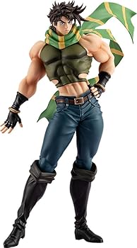 【中古】(非常に良い)POP UP PARADE アニメ「ジョジョの奇妙な冒険 戦闘潮流」 ジョセフ ジョースター ノンスケール プラスチック製 塗装済み完成品フィギュア