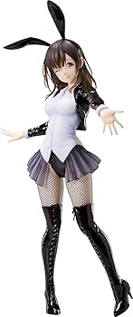 【中古】ひげを剃る。そして女子高生を拾う。 荻原沙優 バニーVer. 1/4スケール プラスチック製 塗装済み完成品フィギュア画像