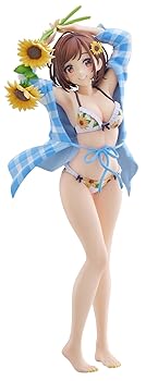【中古】(非常に良い)PLUMPMOA 森倉円オリジナルイラスト ［向日葵の女の子］ 1/7スケール PVC製 塗装済み 完成品 フィギュア PF377