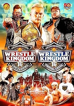 【中古】(非常に良い)レッスルキングダム16 2022.1.4&1.5 東京ドーム &1.8 新日本プロレスVSプロレスリング・ノア DVD-BOX オカダ・カズチカ