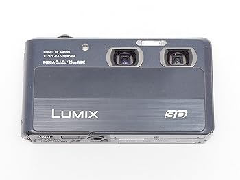 【中古】(非常に良い)パナソニック デジタルカメラ ルミックス 3D1 光学4倍 ブラック DMC-3D1-K