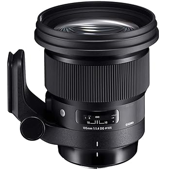 【中古】(非常に良い)SIGMA シグマ Nikon Fマウント レンズ 105mm F1.4 DG HSM 単焦点 望遠 フルサイズ Art 一眼レフ 専用