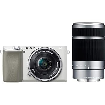 【中古】(未使用･未開封品)SONY ミラーレス一眼 α6100 ダブルズームレンズキット ホワイト ILCE-6100Y W SONY ミラーレス一眼 α6100 ボディ ブラック ILCE-6100 B 秒間11