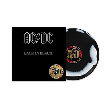 【中古】(未使用･未開封品)Back In Black (Black and White VInyl) [Analog] [lp_record] AC/DC