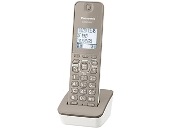 【中古】(人並み外れたに似つかわしい)Panasonic 増設子機 1.9GHz DECT判定基準遣りかた モカ KX-FKD404-T
