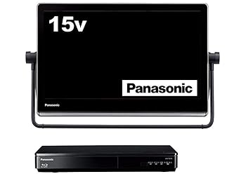 【中古】パナソニック 15V型 液晶 テレビ プライベート・ビエラ UN-15TD7-K ブルーレイディスクプレイヤー付HDDレコーダー付き 2017年モデル