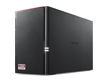 【中古】BUFFALO LinkStation for SOHO LS520DNBシリーズ NAS用HDD搭載 2ドライブNAS 2TB LS520DN0202B