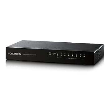 【中古】(未使用･未開封品)アイ・オー・データ機器 Gigabit対応8ポートスイッチングハブ ETG-ESH08NC