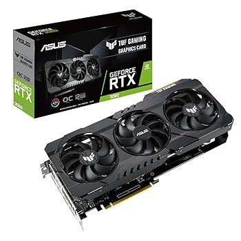 【中古】ASUS TUF Gaming NVIDIA GeForce RTX 3060 V2 積み上げる録画媒体歌留多 12GB GDDR6 オーバークロックモデル TUF-RTX3060-O12G-V2-GAMING