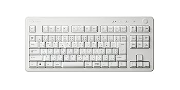 【中古】REALFORCE R3 キーボード ハイブリッド テンキーレス 30g 日本語配列 ホワイト R3HC23｜お取り寄せ本舗 KOBACO