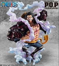 【中古】(非常に良い)Portrait.Of.Piratesワンピース“SA-MAXIMUM”モンキー・D・ルフィ ギア“4”「弾む男」