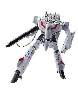 【中古】(未使用･未開封品)TAMASHII NATIONS DX超合金 超時空要塞マクロス VF-1J バルキリー(一条輝機)(初回限定版) 約300mm(ファイター時) ABS&ダイキャスト&PVC製 塗装済