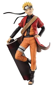 【中古】G.E.M.シリーズ NARUTO-ナルト- 疾風伝 うずまきナルト 仙人モード 完成品フィギュア