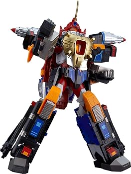 【中古】電光超人グリッドマン THE合体 合体超神サンダーグリッドマン ノンスケール 亜鉛合金&ABS製 塗装済み可動フィギュア画像