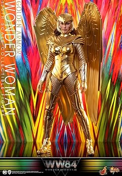 【中古】ホットトイズ【ムービー・マスターピース】 『ワンダーウーマン 1984』 1/6スケールフィギュア ワンダーウーマン(ゴールドアーマー版)|お取り寄せ本舗 KOBACO