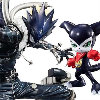 【中古】(非常に良い)【限定販売】G.E.M.シリーズ デジモンテイマーズ ベルゼブモン＆インプモン 完成品フィギュア