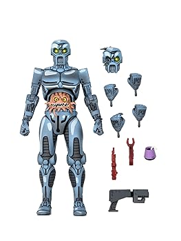 【中古】(未使用･未開封品)NECA - TMNT - ミラージュコミックス Utrom 7インチ アクションフィギュア