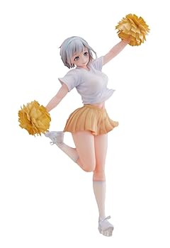 【中古】ホビーサクラ チアリーダー リク illustration by jonsun 全高約290mm（台座含む） PVC、ABS製1/6スケール塗装済み完成品フィギュア