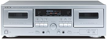 【中古】TEAC ダブルオートリバースカセットデッキ シルバー W-890RMK2-S