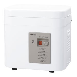 【中古】東芝 もちつき機　1升～2升用　グランホワイトTOSHIBA　もちっ子 AFC-216-W