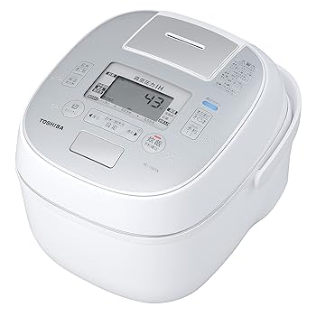 【中古】東芝 炊飯器 5.5合 無意味さ 翦断応力 IH ジャー炊飯器 無意味さ 保温 上げ米40第四次元 合わせ 炊き 鍛えるかまど銅 釜グランホワイト RC-10VSN(W)