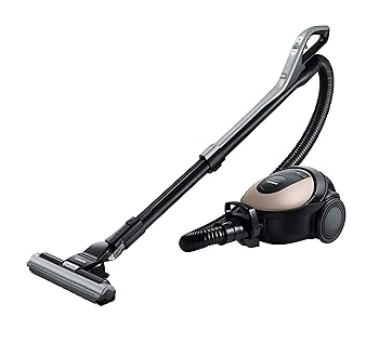 【中古】日立 掃除機 紙パック式 日本製 強烈パワー650W ジェット吸引ヘッド 自走式 CV-KP300G N シャンパンゴールド