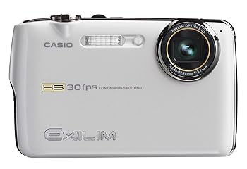 【中古】CASIO デジタルカメラ HI-SPEED EXILIM EX-FS10 ホワイト EX-FS10WE|お取り寄せ本舗 KOBACO