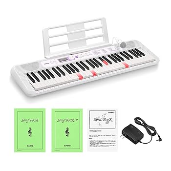 【中古】カシオ(CASIO) 光ナビゲーションキーボード LK-315 61鍵盤 鍵盤が光る 初心者でも簡単 指1本でも弾ける 人気の120曲内蔵 楽しく歌えるマイク付き