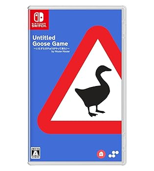 【中古】(非常に良い)Untitled Goose Game (アンタイトルドグースゲーム) ~いたずらガチョウがやって来た! ~ -Switch 【特典】表裏ジャケット、ガチョウのマグネット