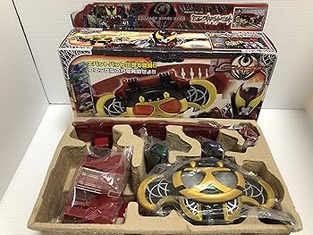 【中古】見せ掛けライダーキバ 変身三尺帯\u0026フエッスル DXキバットベルト