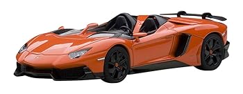 【中古】AUTOart 1/43 ランボルギーニ アヴェンタドール J (オレンジ) 完成品
