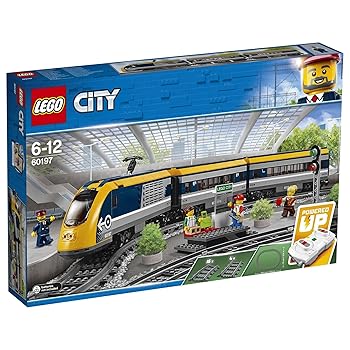 【中古】レゴ(LEGO)シティ ハイスピード・トレイン 60197 手あそび 路面電車 セット-おもちゃ-ブロック