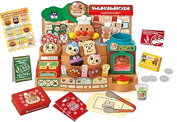 【中古】アンパンマン かまどでやこう♪ジャムおじさんのやきたてパン工場