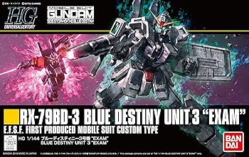 【中古】HGUC 1/144 RX-79BD-3 ブルーディスティニー3号機 (機動戦士ガンダム)