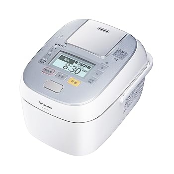 【中古】パナソニック 5.5合 炊飯器 圧力IH式 Wおどり炊き スノークリスタルホワイト SR-SPX105-W