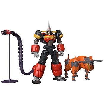 【中古】(非常に良い)BANDAI スーパーミニプラ GEAR戦士電童 凰牙&データウェポンセット (1個入) 食玩・ガム (GEAR戦士 電童)画像